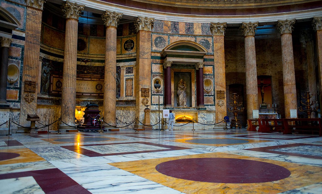 تاریخچه ی طراحی داخلی در روم و یونان